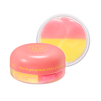 Патчі SNP Dual Pop Shine Eye Patch з лимоном і малиною, 30 шт.