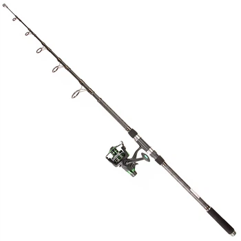 Карповик удилище спиннинг телескоп дальний заброс Goss Tele Carp Profi 3 м тест 150-300 карбон с катушкой Goss 5000 с бейтраннером