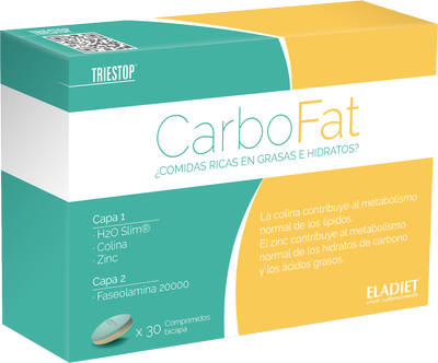 Suplement diety Eladiet Triestop Carbofat 30 tabletek (8420101216322)