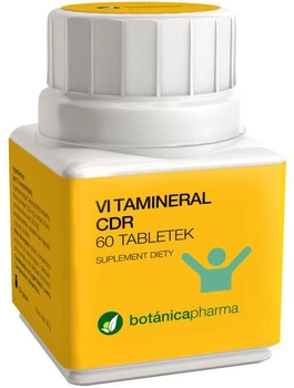 Suplement diety Botanicanutrients Vitamineral 500 mg 60 kapsułek (8435045200313)