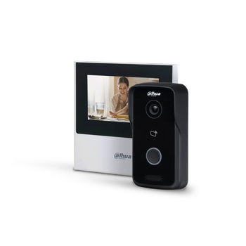 Комплект Wi-Fi IP домофону Dahua DHI-VTH2611L-WP + DHI-VTO2111D-P-S2