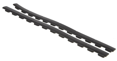 Полимерные защитные накладки Magpul на монтажные отверстия цевья M-LOK Rail Cover Type 1 (2 шт.) Цвет: Черный MAG602-BLK