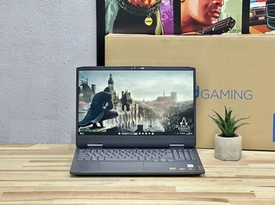 Ноутбук Lenovo Gaming 15arh7 / 15.6 " (1920x1080) IPS / 120Hz / AMD Ryzen 5 7535HS / 16Gb DDR5 / SSD 512Gb / Geforce Rtx 2050 (4Gb / GDDR6 / 64Bit) / Windows 11