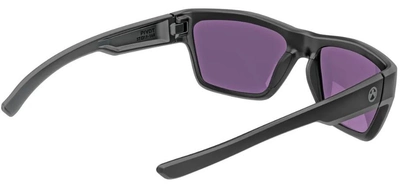 Поворотні поляризаційні окуляри Magpul – чорна оправа, висококонтрастна фіолетова лінза/зелене дзеркало MAG1128-1-001-4050