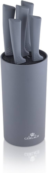 Набор из 5 кухонных ножей и подставки Gerlach Smart (5901035499157)