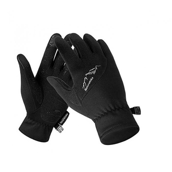 Флісові рукавиці Naturehike L NH17S004-T Black