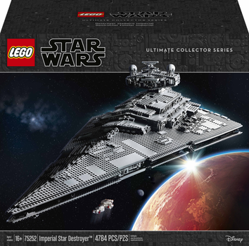 Конструктор LEGO Star Wars Імперський зоряний винищувач 4784 деталей (75252)