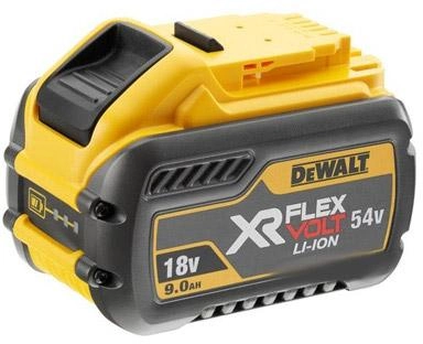 Акумулятор для інструменту DeWalt XR FLEXVOLT 9 Ач (18В)/3 Ач (54В) Li-Ion (5035048646908)