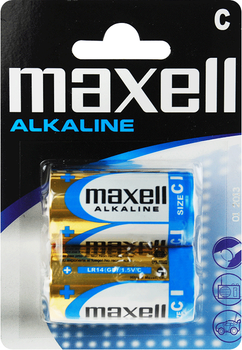 Bateria alkaliczna Maxell Alkaline C/LR14 2 szt/up (MX-162184)