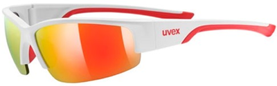 Okulary przeciwsłoneczne Uvex Sportstyle 215 White M.Red/ Mir.Red (53/0/617/8316/UNI)