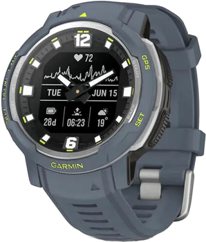 Smartwatch Garmin Instinct Crossover Blue Granite (010-02730-04)