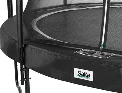 Батут Salta Premium Black Edition COMBO круглий 396 см (SIFLTATRA0039)