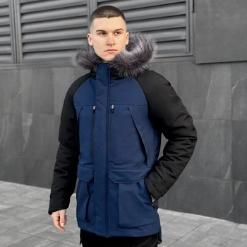 Парка Pobedov Seniora Udacha Gray Черный темно синий M OW55982&nbsp;622Mbadb