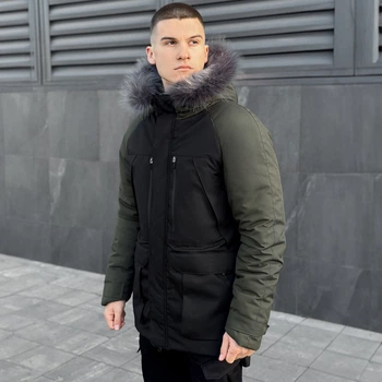 Парка Pobedov Seniora Udacha Gray Черный хаки XL OW55982&nbsp;622XLbakh