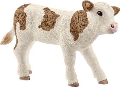 Іграшка-фігурка Schleich Farm World Теля Симентальської породи (4059433331188)