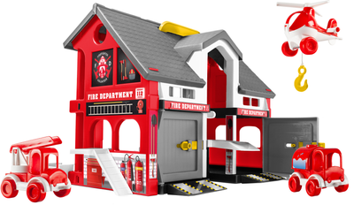 Ігровий набір Wader Play House Пожежна станція 37х30 см (5900694254107)