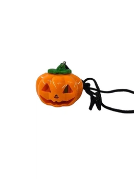 Подвеска Тыква Halloween на шнурке, 4х4,5 см