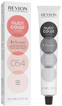 Balsam koloryzujący do włosów Revlon Nutri Color Filters 054-Coral 100 ml (8007376047167)
