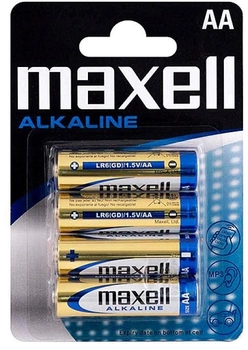Bateria alkaliczna Maxell Alkaline AA (LR06) blister 4 szt (MX-163761)