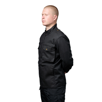 Куртка тактическая износостойкая облегченная для силовых структур М65 R2D2 Черная 52-54/170-176 TR_BH-U-JM65R2-B-52-170
