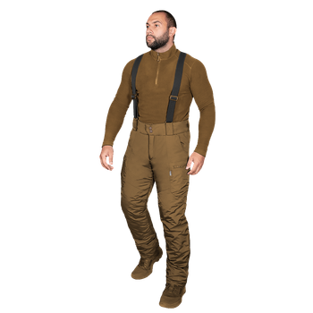 Штаны тактические зимние утепленные мужские брюки для силовых структур Patrol Taslan Койот (7356), S TR_7356-S