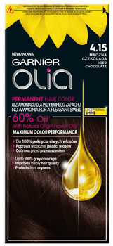 Фарба для волосся Garnier Olia 4.15 Морозний шоколад 161 г (3600542243940)
