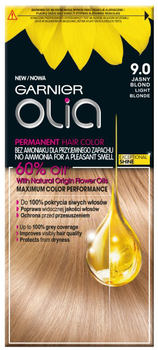 Farba do włosów Garnier Olia 9.0 Jasny Blond 159 g (3600542244145)