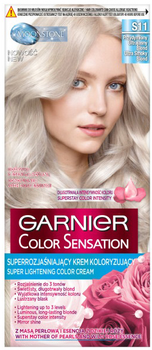 Супер освітлююча рем-фарба для волосся Garnier Color Sensation S11 Димчастий ультраяскравий блонд 156 г (3600542259149)