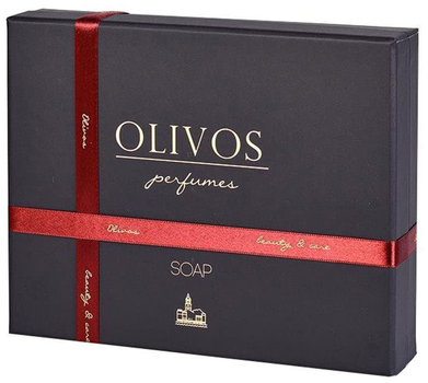 Набір Olivos Perfumes Soap Mystic Nile Натуральне оливкове мило 2 x 250 г + Гранульоване мило 2 x 100 г (8681917310097)