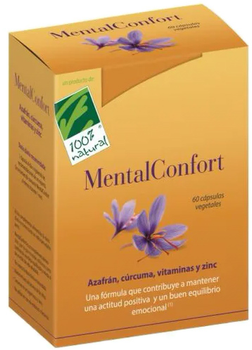 Дієтична добавка 100% Natural Mentalconfort 60 капсул (8437019352103)