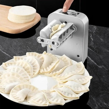 Машинка для ліплення вареників Dumpling Machine, електрична пельменниця (1010309-Gray)