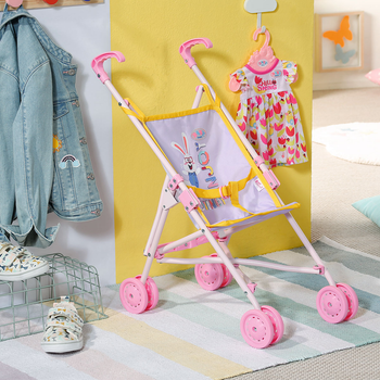 Wózek spacerowy dla lalki Baby Born S2, złożony (828670-116720)