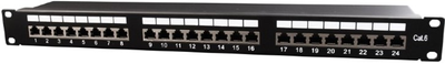 Patch panel Cablexpert Cat 6 24 porty (NPP-C624-002)