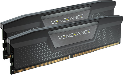 Оперативна пам'ять Corsair DDR5-5200 16384MB PC5-41600 (Kit of 2x8192) Vengeance Black (CMK16GX5M2B5200C40)