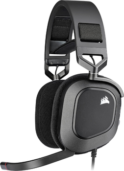 Słuchawki Corsair HS80 RGB USB Headset Carbon (CA-9011237-EU)