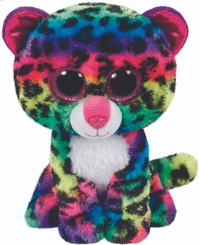 М'яка іграшка TY Beanie Boo's Різнобарвний леопард Dotty 15 см (8421371891)