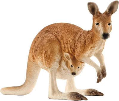 Zabawkowa figurka kangura Schleich (4005086147560)