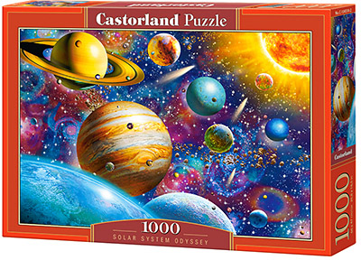 Пазли Castorland Подорож Сонячною системою 1000 деталей (5904438104314)