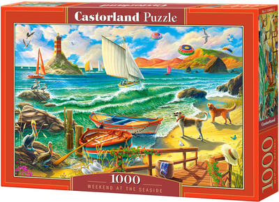 Puzzle Castorland Weekend na morzu 1000 części (5904438104895)