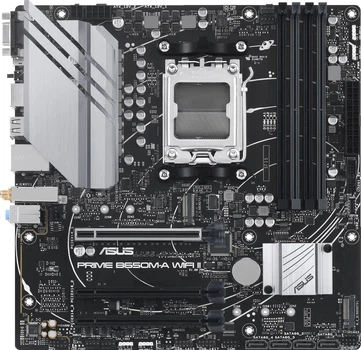 Материнська плата Asus PRIME B650M-A WIFI II (sAM5, AMD B650, PCI-Ex16)