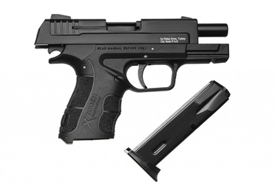 Пістолет стартовий Retay X1 Black +20 шт холостих патронів (9 мм)
