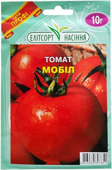 Насіння томату Мобіл 10 г низькорослий Елітсортнасіння
