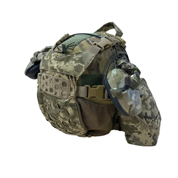 Рюкзак StrykeR крепление паук для шлема uaBRONIK Пиксель