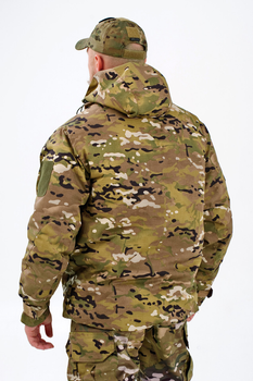 Зимова військова тактична куртка-бушлат M11 Камуфляж Мультикам Multicam SPARTAN розмір 52