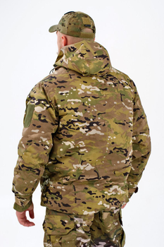 Зимова військова тактична куртка-бушлат M11 Камуфляж Мультикам Multicam SPARTAN розмір 58