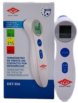 Бесконтактный инфракрасный термометр Ico Non-Contact Infrared Forehead Thermometer DET-306 (8430442009286)