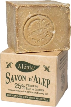 Stałe mydło Alepia 25% Laurel 190 g (3700479107251)