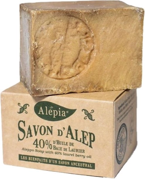 Stałe mydło Alepia 40% Laurel 190 g (3700479107268)