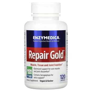 Серрапептаза для суглобів, Enzymedica, 120 капсул (ENZ-29030)