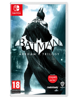 Игра Nintendo Switch Batman: Arkham Trilogy Английская Версия